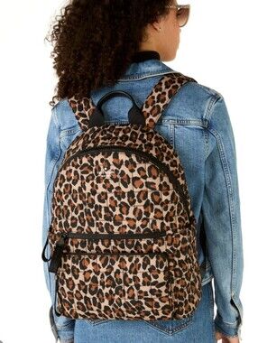 Kate Spade Leopard Print Backpack